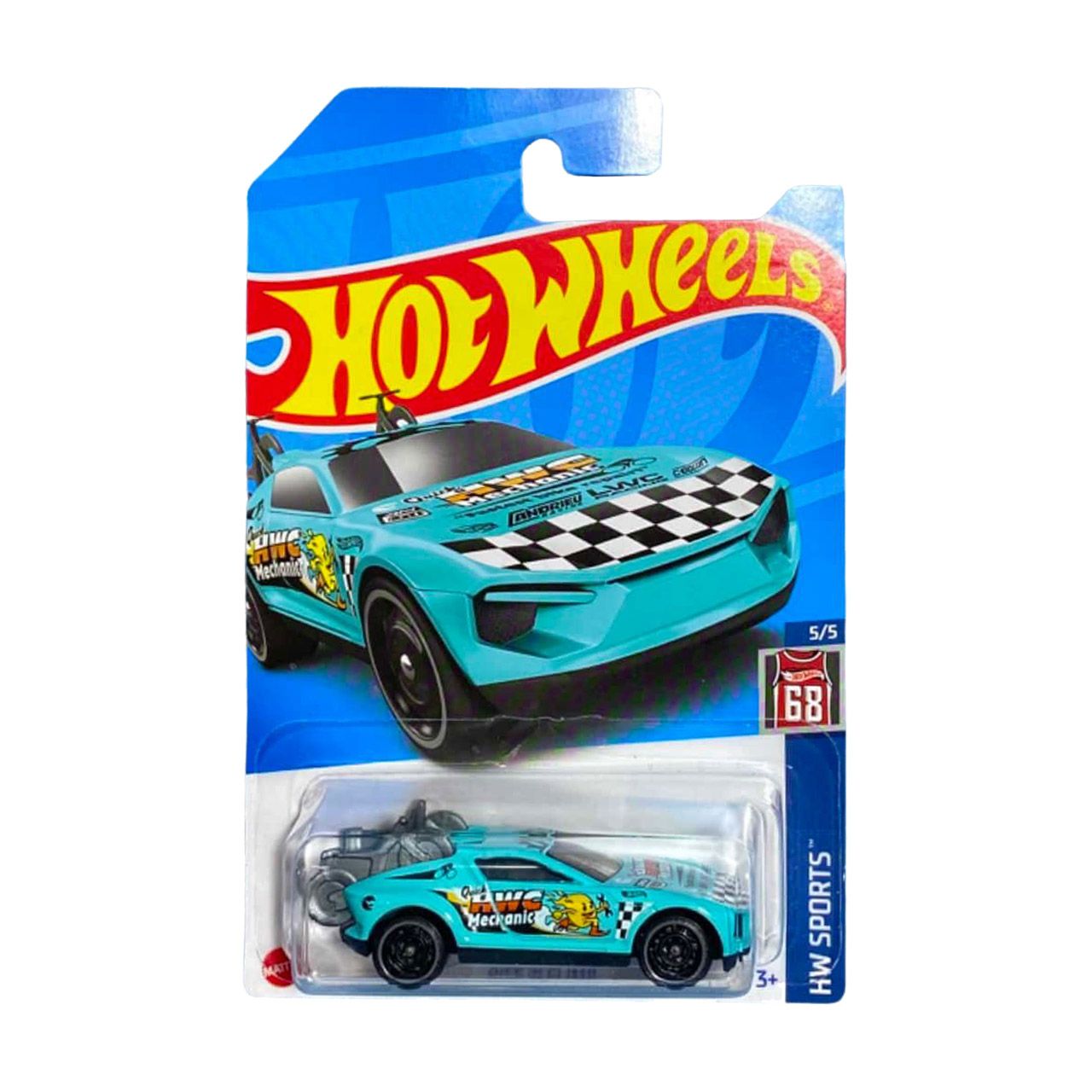 Базовий автомобіль Hot Wheels Rise N Climb блакитно чорний від
