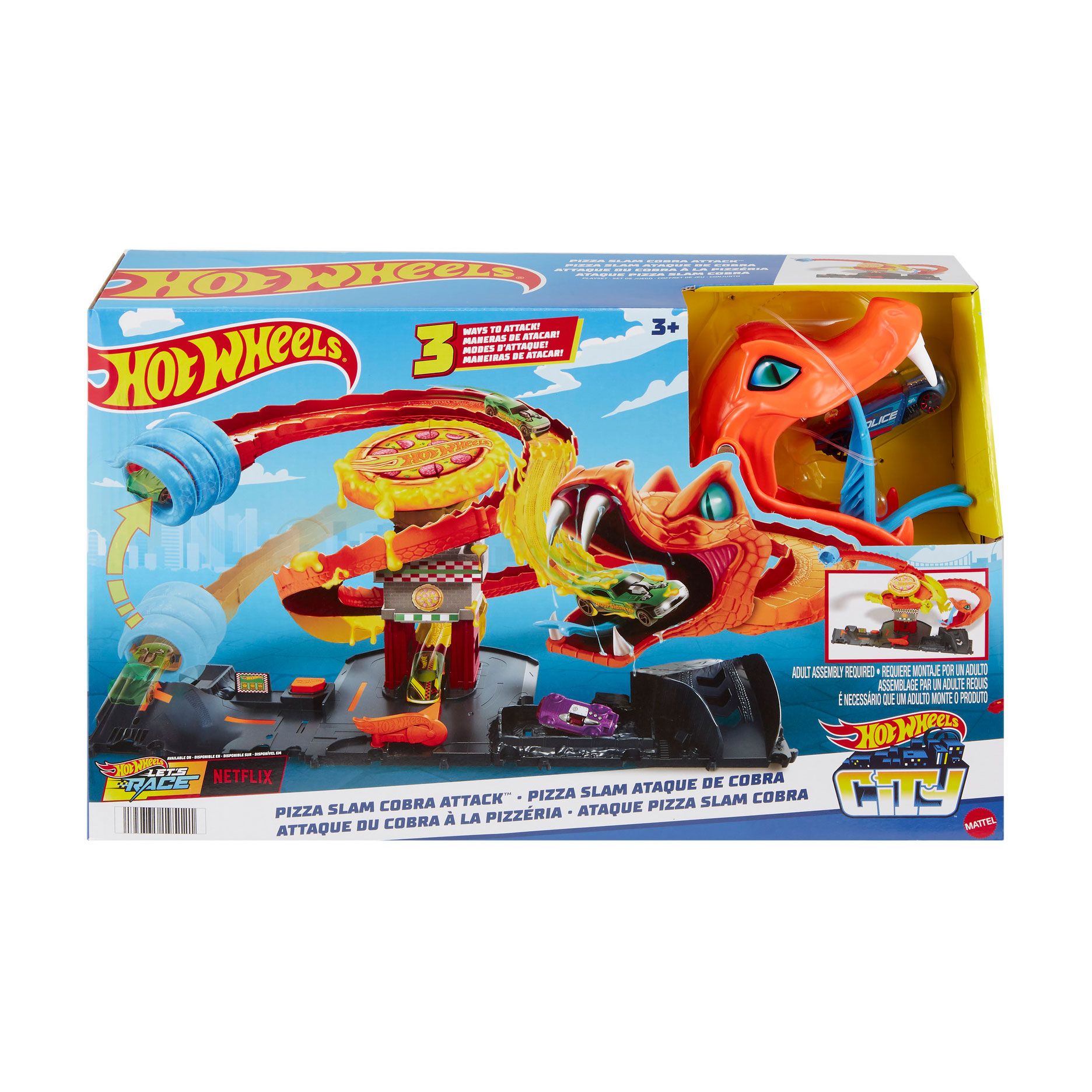 Игровой набор Hot Wheels Атака кобры от 3 лет HTN81 купить на EVA UA гипермаркет красоты