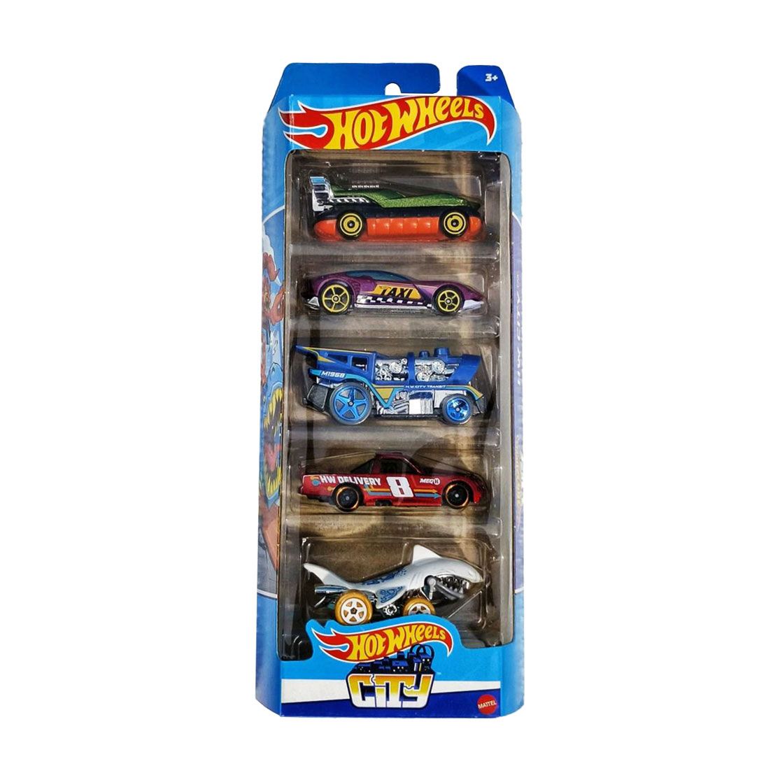 Набір автомобілів Hot Wheels Hover Storm Gazella GT Loco Motorin