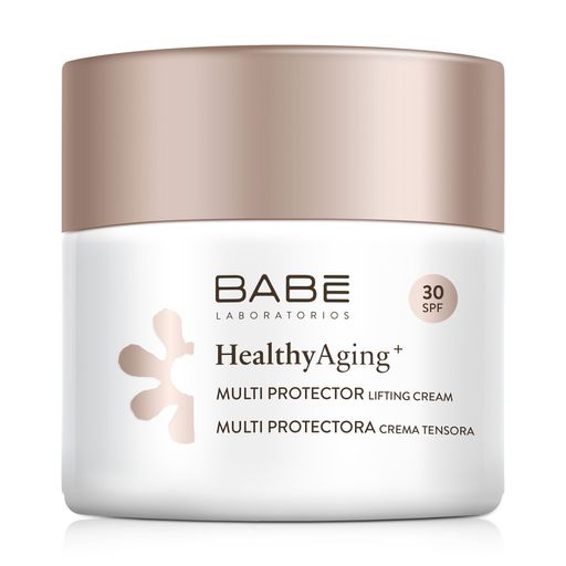 Мультизахисний денний крем для обличчя Babe Laboratorios Healthy Aging Multi Protector Lifting
