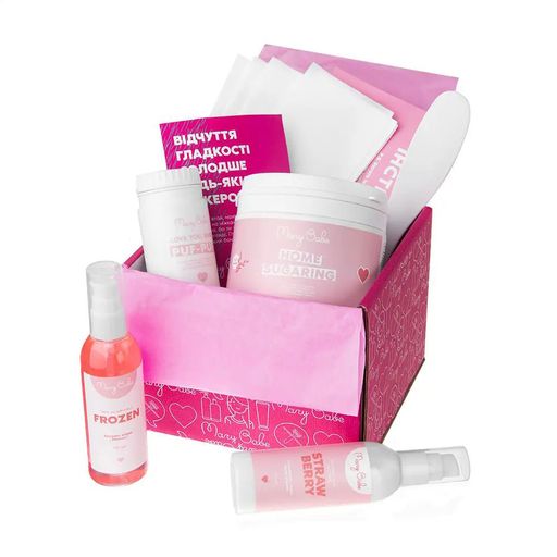 Набір для депіляції всього тіла Mary Babe Lovely Plus паста г гель мл пудра г