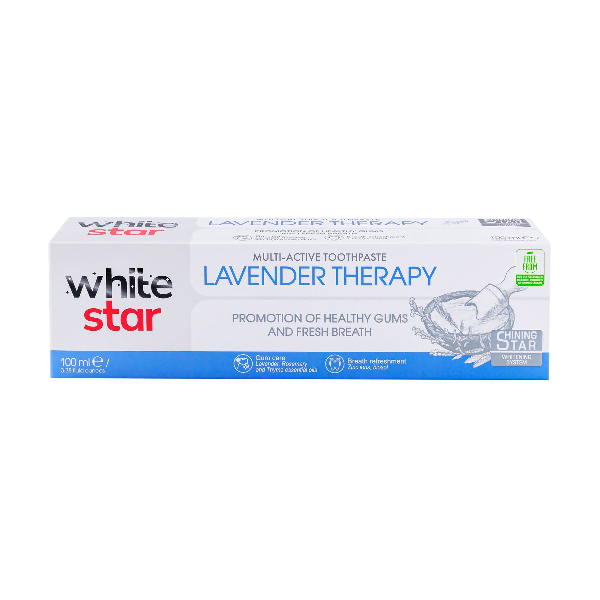 Зубная паста White Star Lavender Therapy Multi-Active Toothpaste, 100 ...