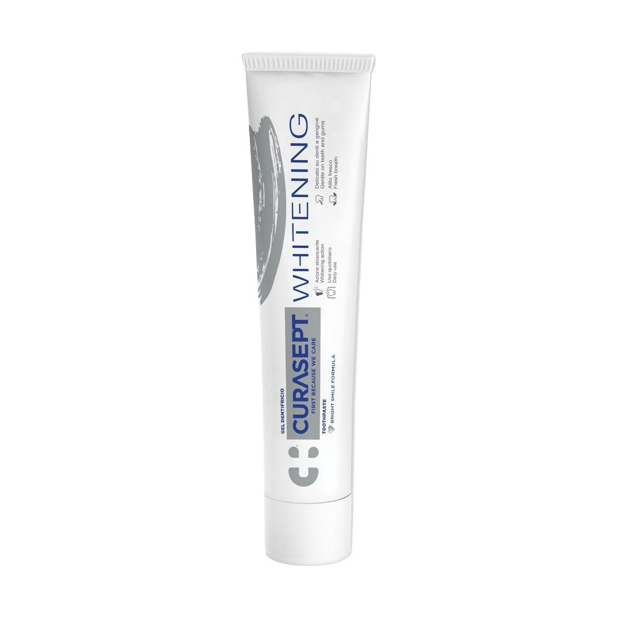 Отбеливающая зубная паста Curasept Whitening Toothpaste Gel, 75 мл ...