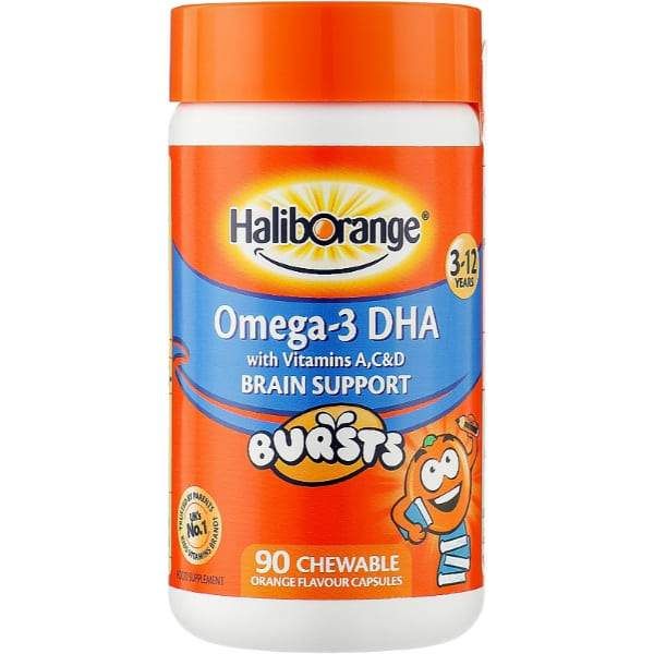 Омега для дітей Haliborange Kids Omega3 Brain Support 90 Chewable Tabs