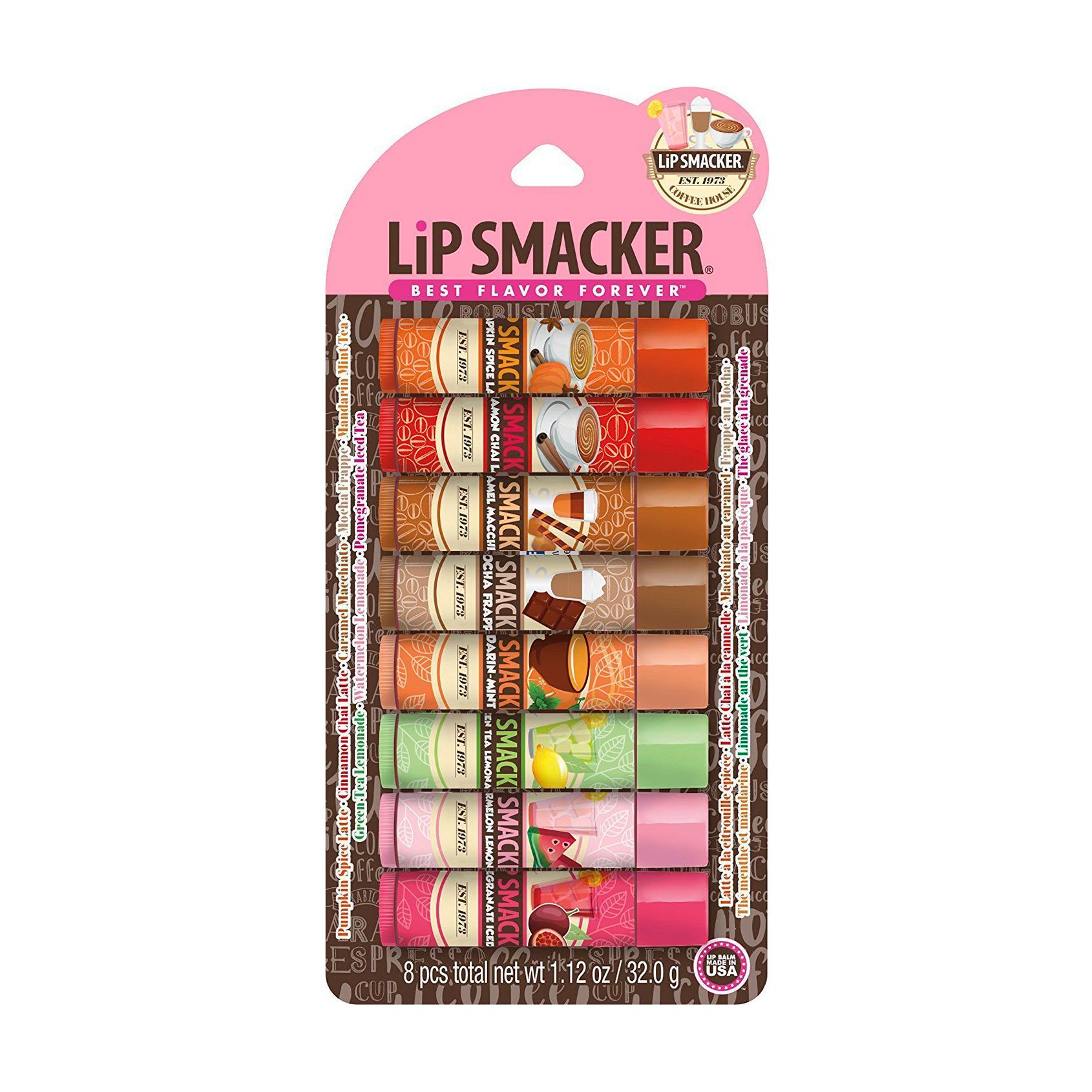 Бальзам для губ Набір Lip Smacker LIP SMACKER Coffee House Party Pack ...