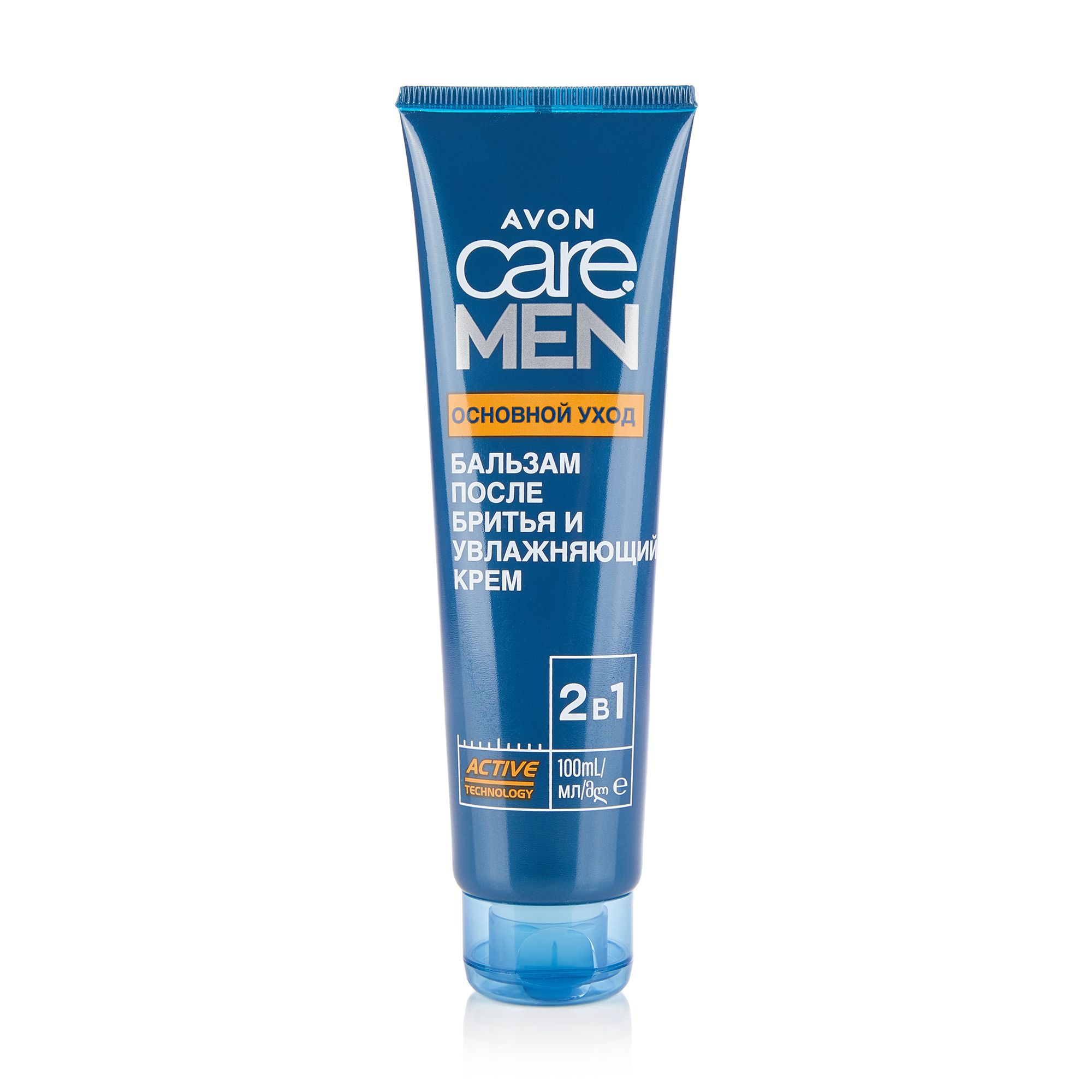 Бальзам-крем после бритья 2 в 1 Avon Care Man After Shave Основной уход ...