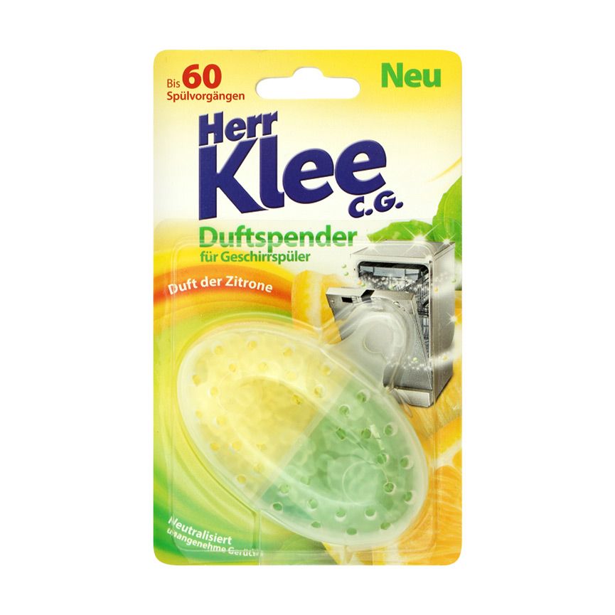 Освежитель для посудомоечной машины Herr Klee с ароматом лимона, 18 г ...