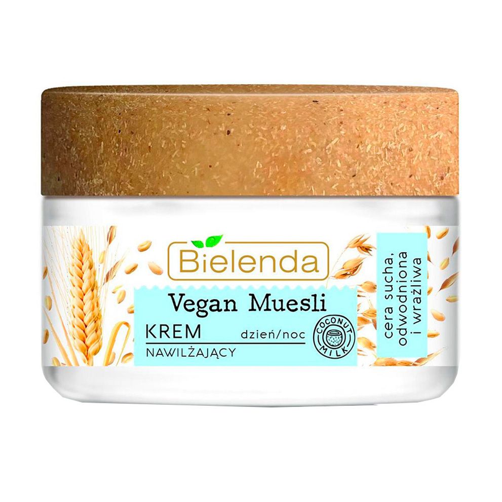 Увлажняющий крем для лица Bielenda Vegan Muesli Face Cream, 50 мл