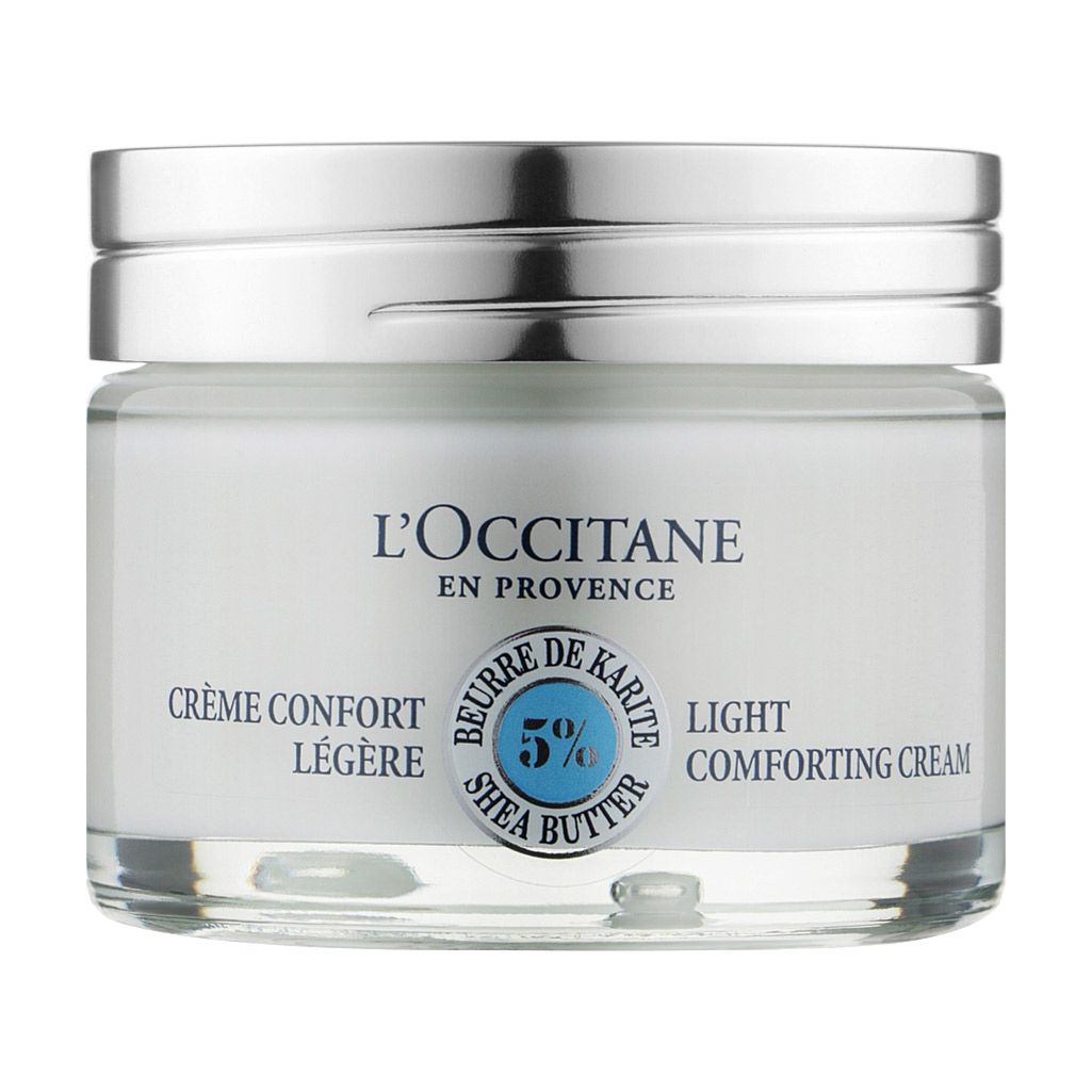 Крем для лица L'Occitane Shea Butter Light Comforting Cream, 50 мл ...