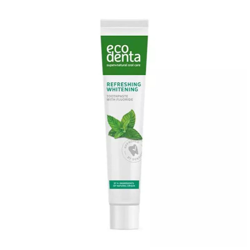 Освежающая и отбеливающая зубная паста Ecodenta Refreshing Whitening ...