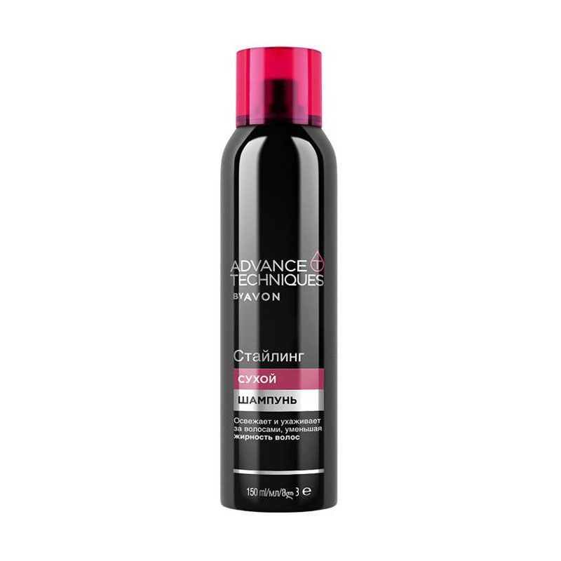 Сухий шампунь для волосся Avon Advance Techniques Стайлінг, 150 мл ...