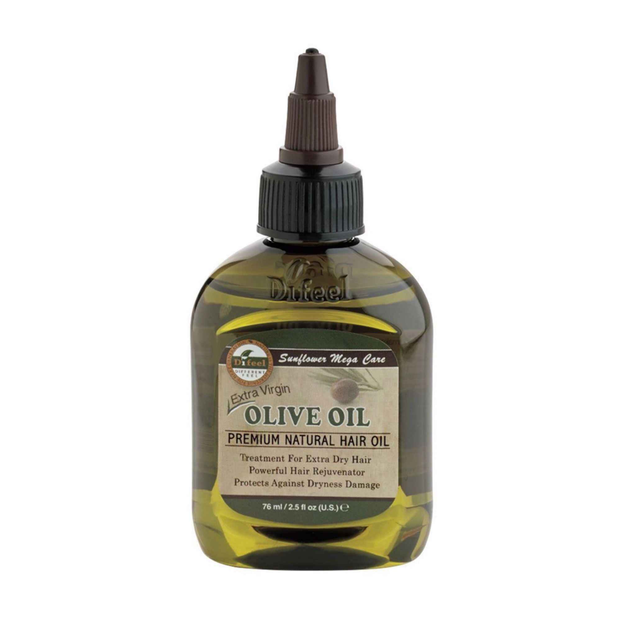 Натуральна олія Difeel Sunflower Mega Care Olive Oil Premium Natural