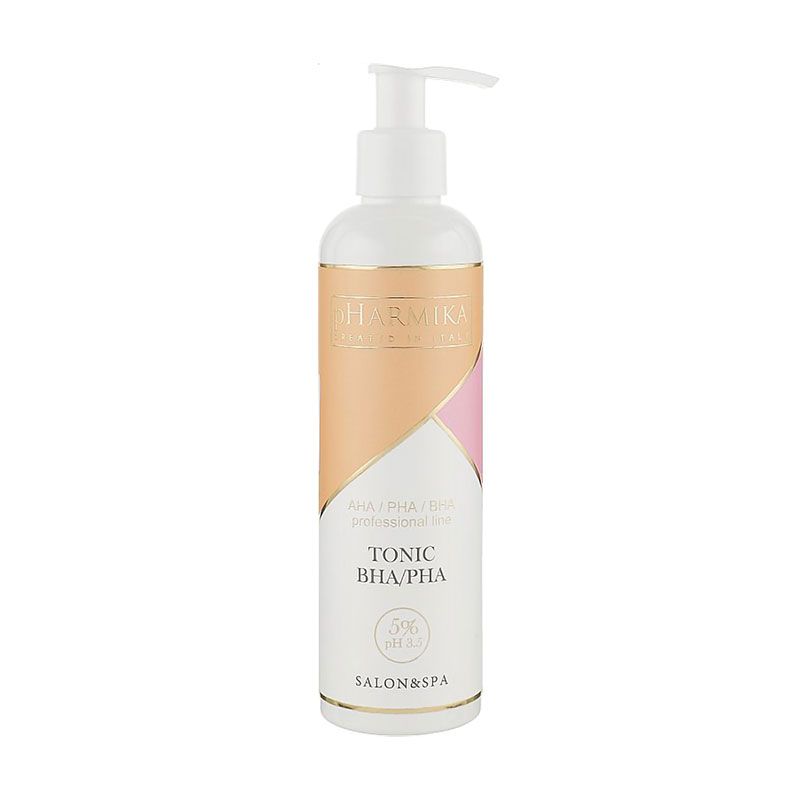 Тоник для лица pHarmika Tonic BHA/PHA с РНА/ВНА кислотами 5% рН 3.5 ...