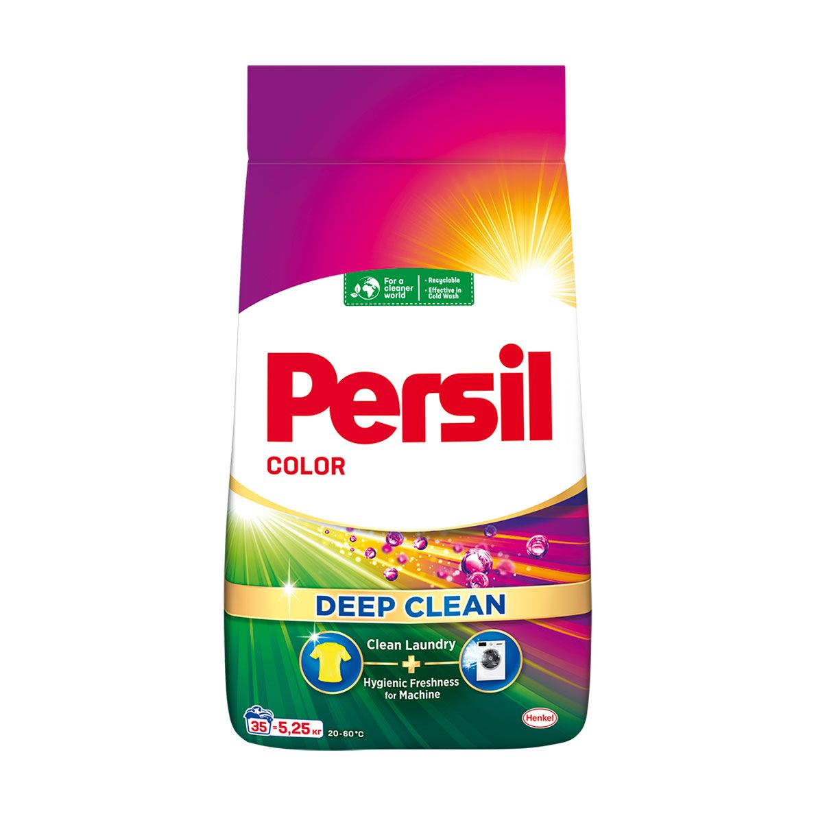 Пральний порошок Persil Color Deep Clean, автомат, 35 циклів прання, 5. ...
