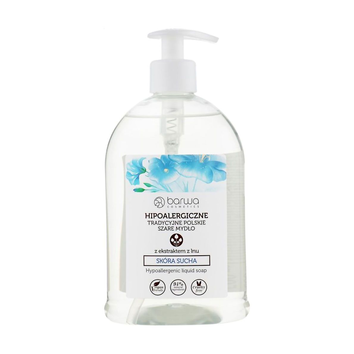 Гипоаллергенное жидкое мыло Barwa Cosmetics Hypoallergenic Traditional ...