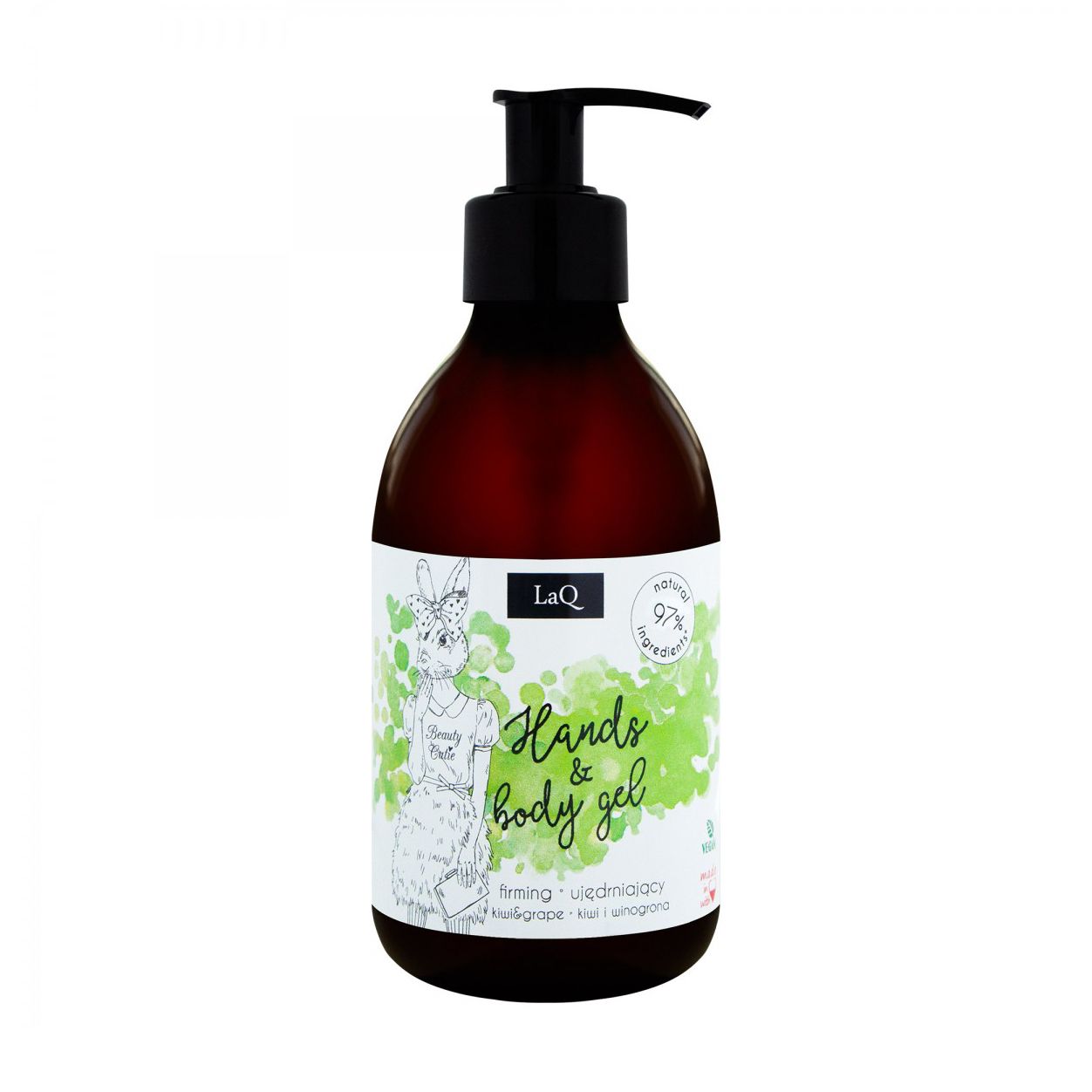 Гель для мытья рук и тела LaQ Hands & Body Gel Киви и виноград, 300 мл ...