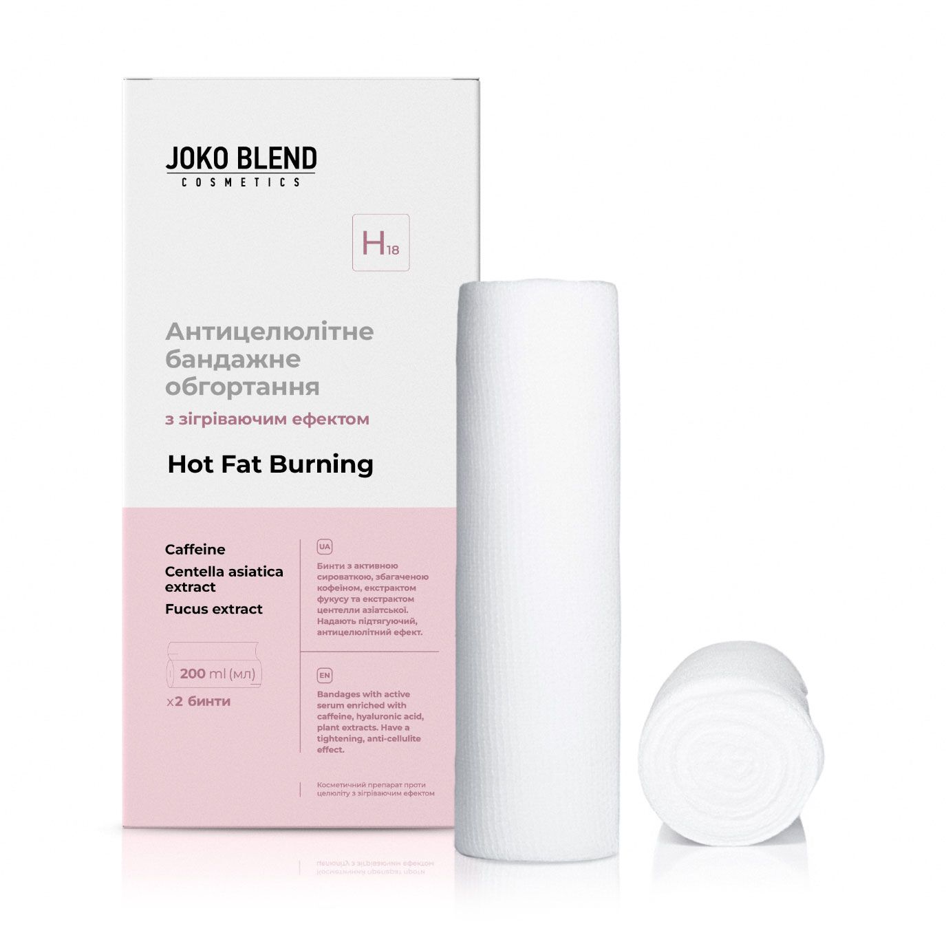 Антицеллюлитное бандажное обертывание Joko Blend Hot Fat Burning с ...