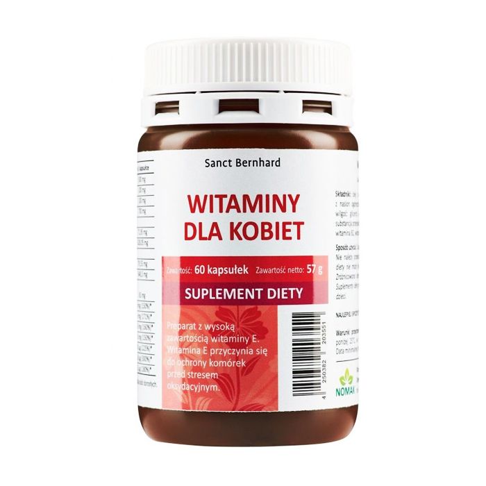 Диетическая добавка витаминный комплекс в капсулах Sanct Bernhard для ...