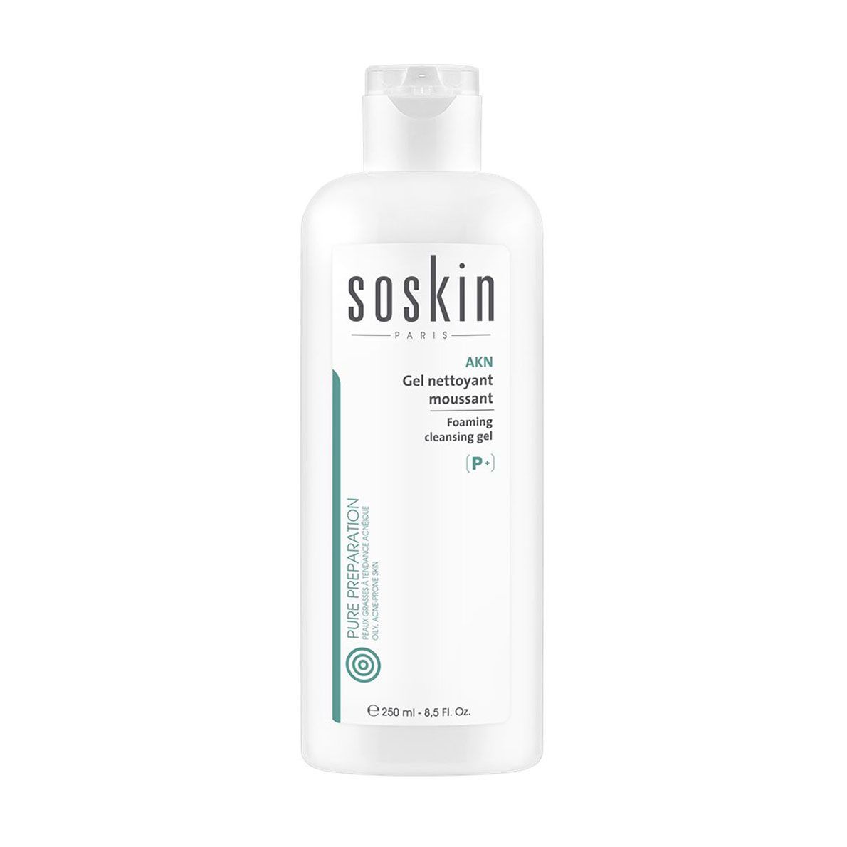 Очищувальний гель-пінка для обличчя Soskin Foaming Cleansing Gel для ...