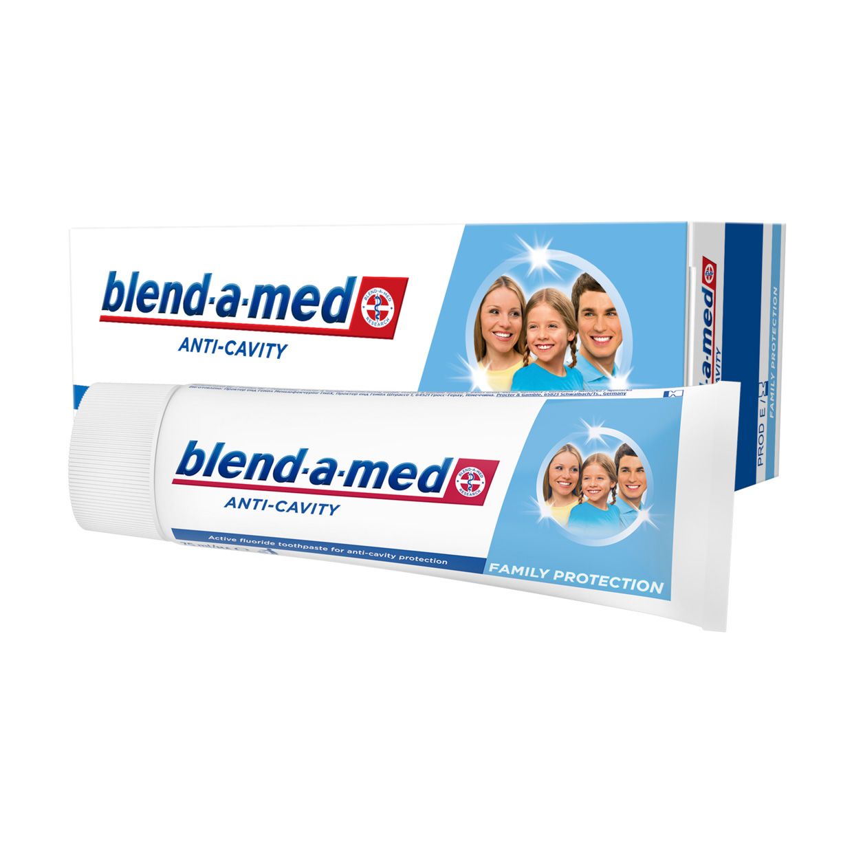 Зубная паста blend-a-med Антикариес, Защита для всей семьи, 75 мл ...