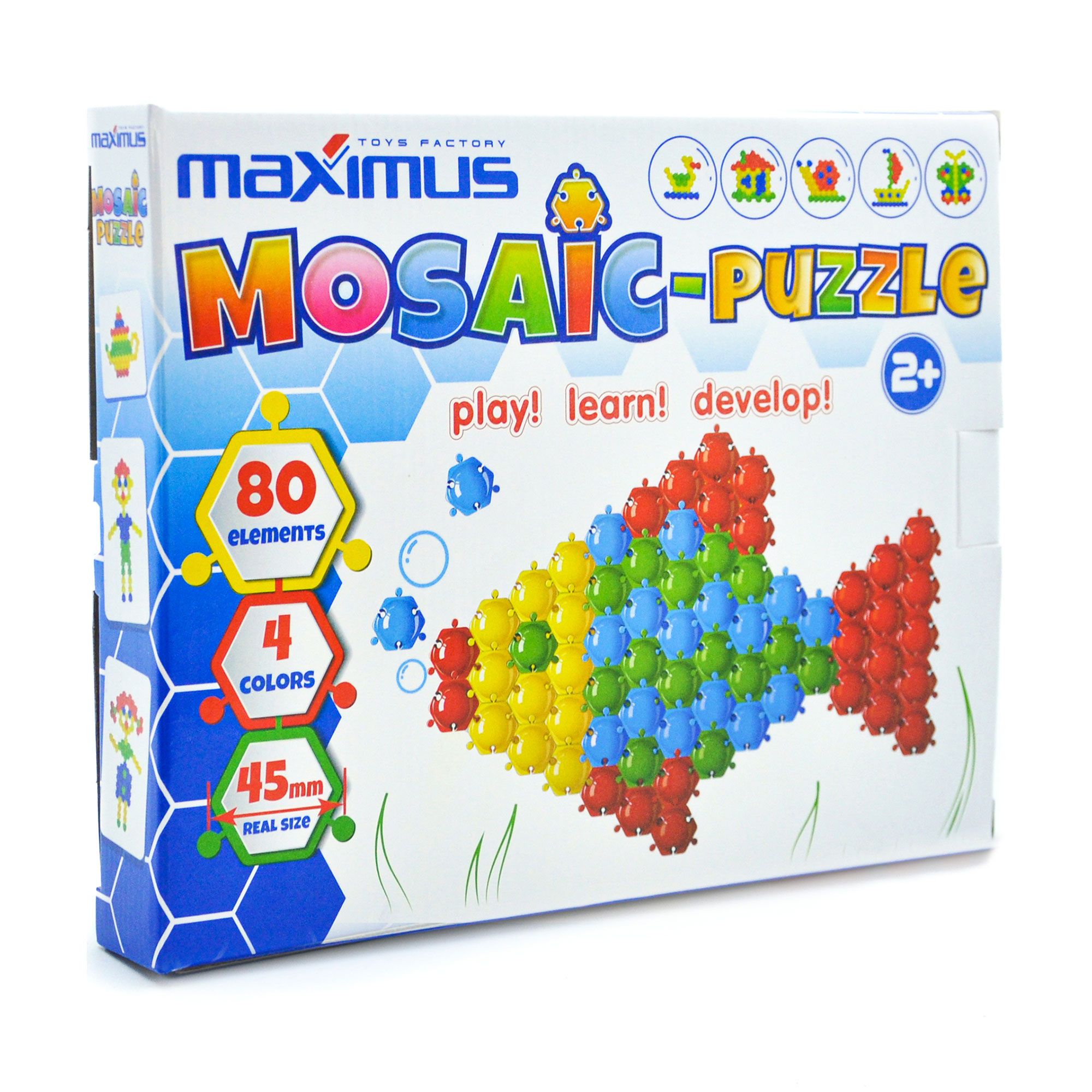 Мозайка-пазл Maximus от 2 лет, 80 элементов (9086) - купить на EVA.UA ...