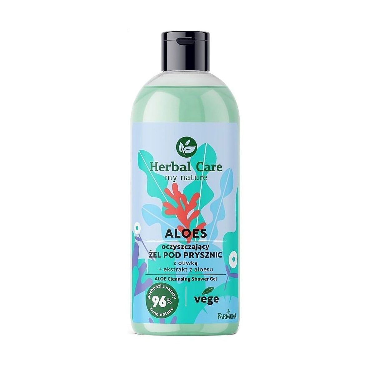 Гель для душа Farmona Herbal Care Aloe Cleansing Shower Gel Алоэ, 500 ...