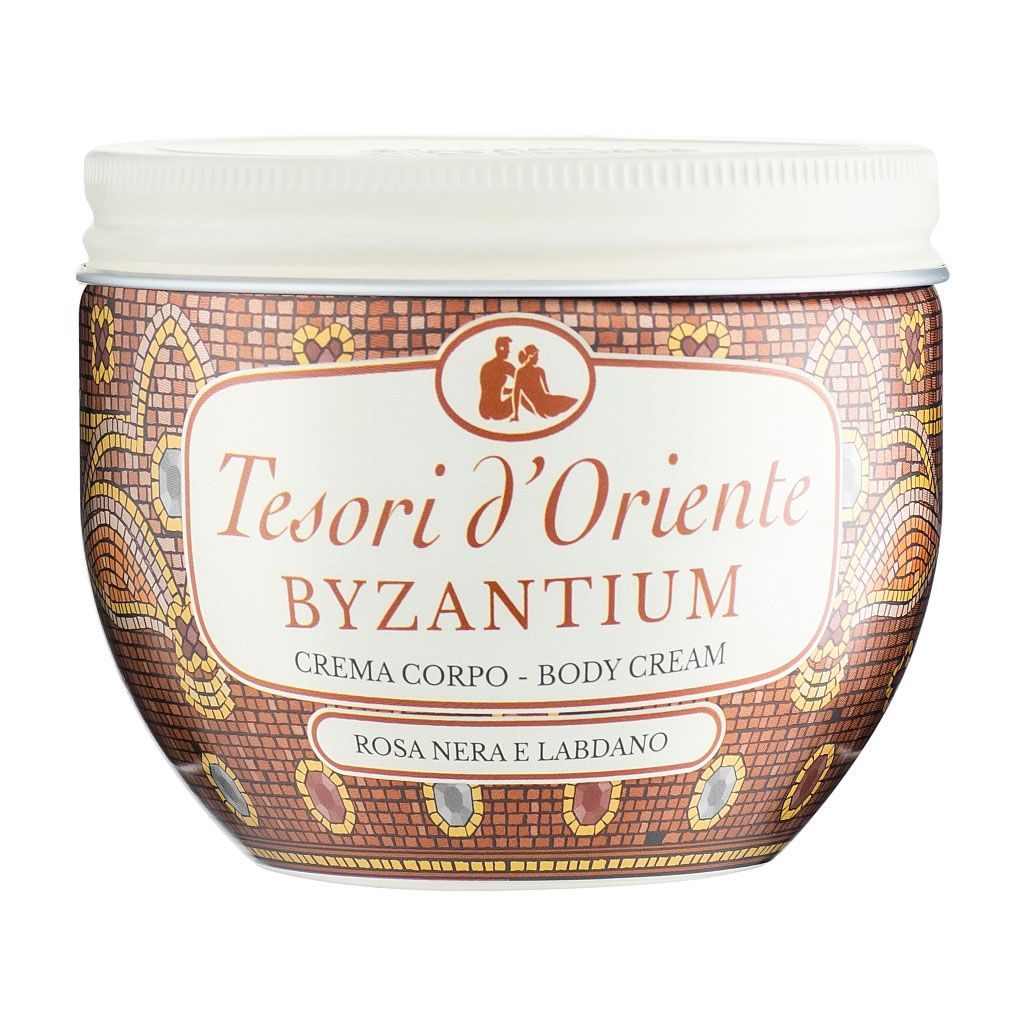 Парфумований крем для тіла Tesori d'Oriente Body Cream Візантія, чорна ...