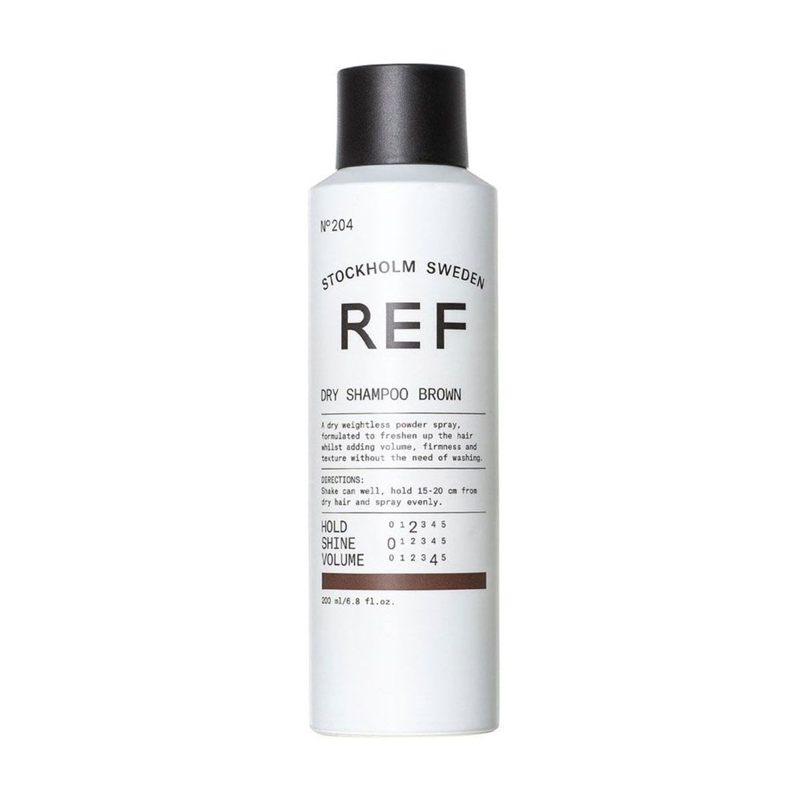 Сухой шампунь REF Dry Shampoo N°204 Brown для русых волос, 200 мл ...