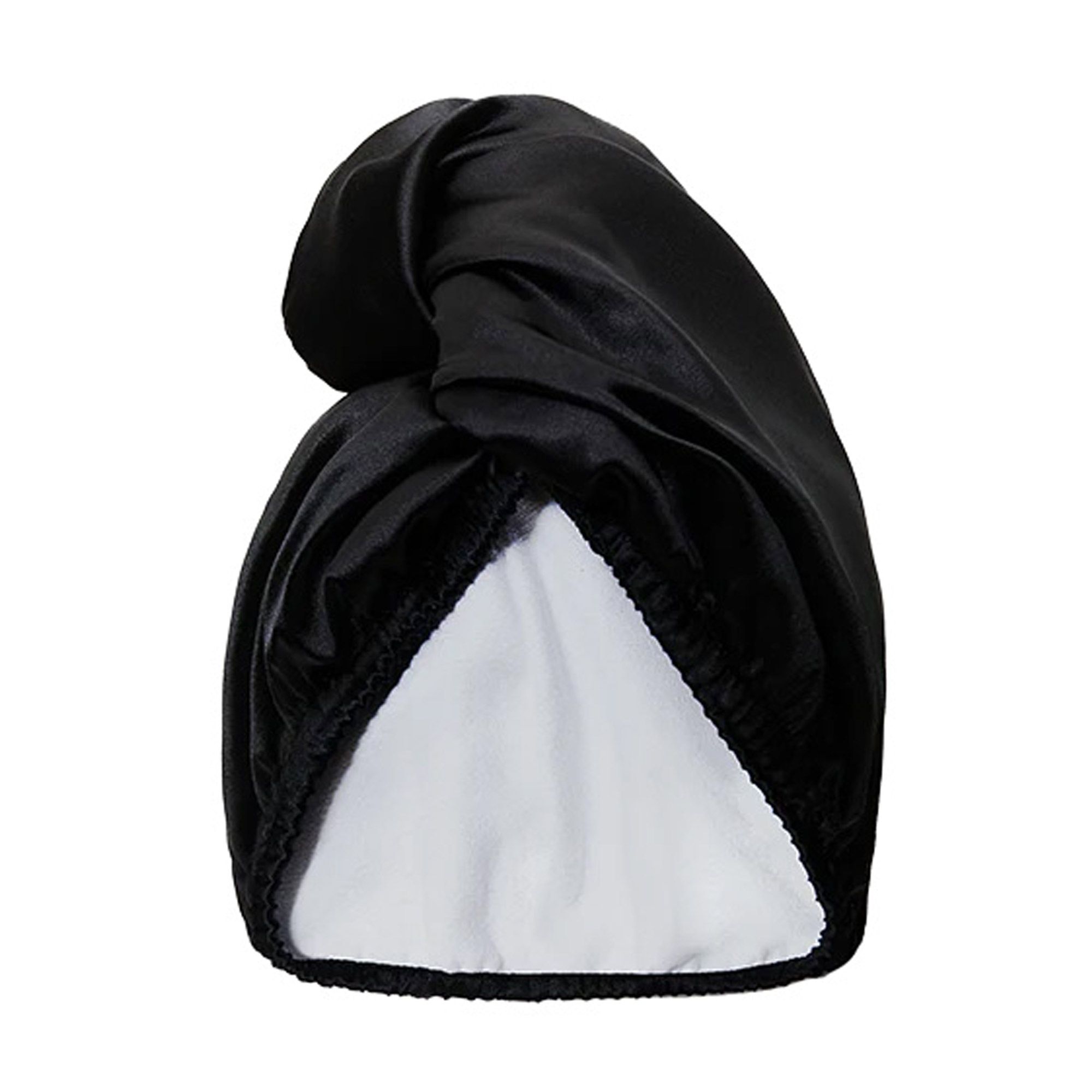 Полотенце-тюрбан для волос Glov Super Absorbent Hair Wrap Satin Black ...