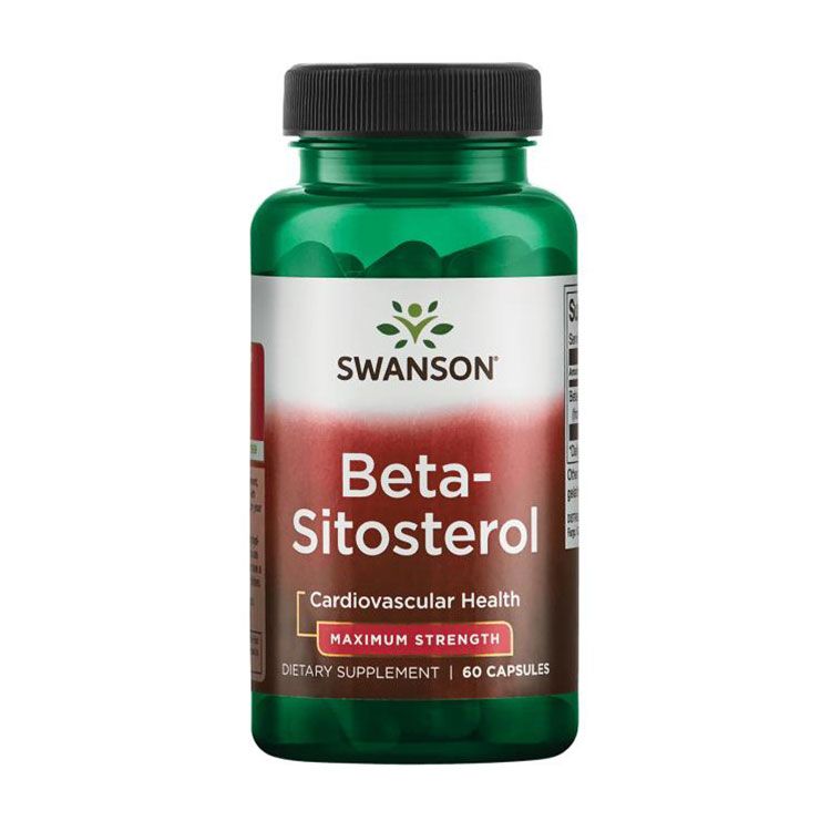 Диетическая добавка в гелевых капсулах Swanson Beta-Sitosterol Maximum ...