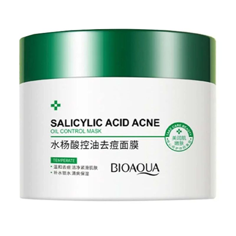 Маска для лица Bioaqua Salicylic Acid Acne для жирной кожи, 120 мл ...