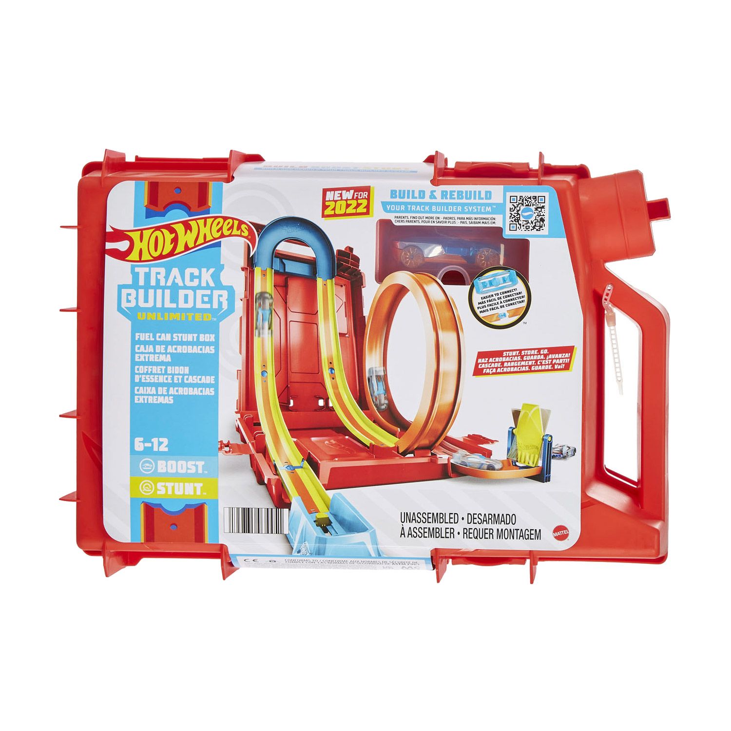 Автомобильный трек Hot Wheels Турботрюки, от 6 лет, 12*36*25 см (HDX78 ...