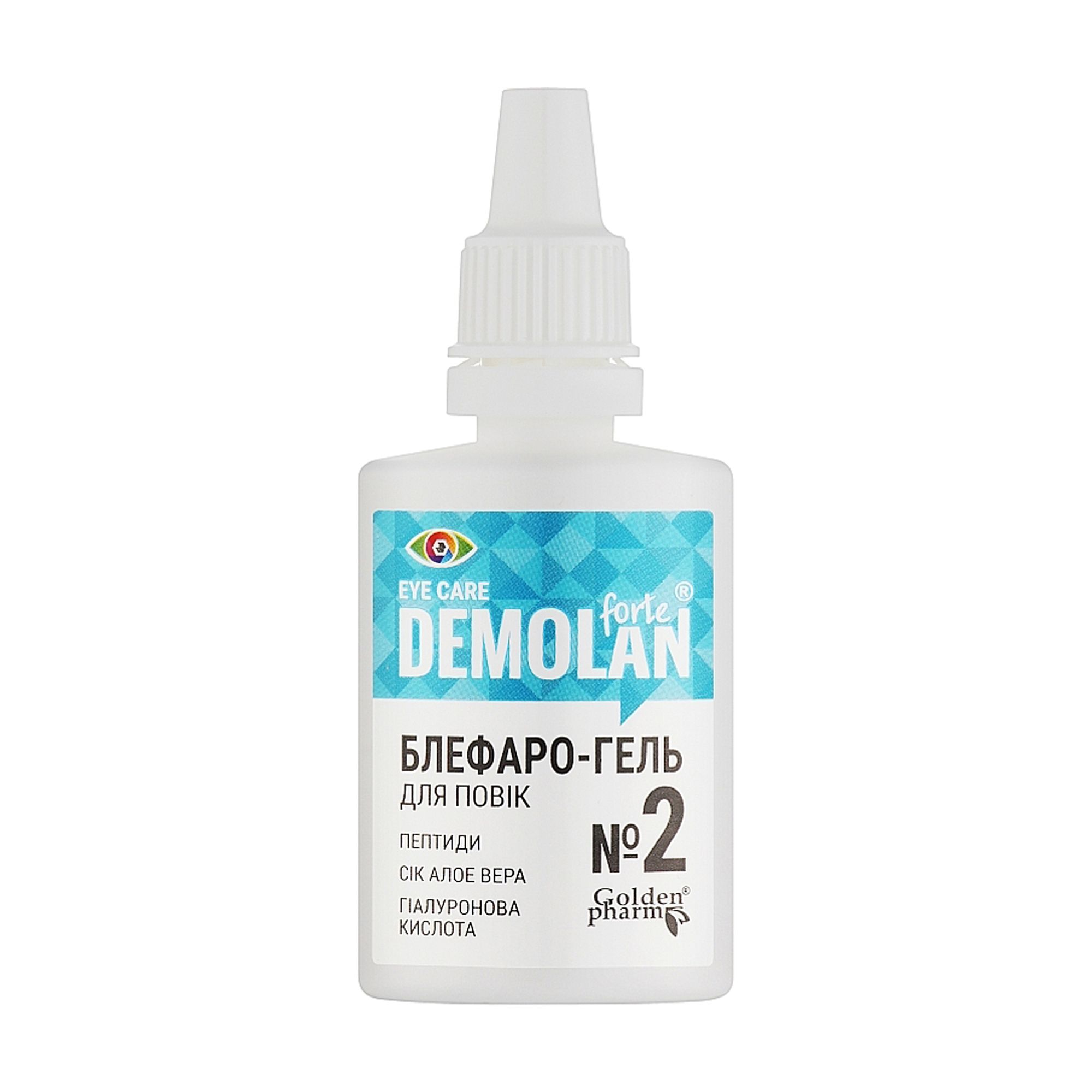 Блефаро-гель для кожи вокруг глаз Golden Pharm Eye Care Demolan Forte 2 ...