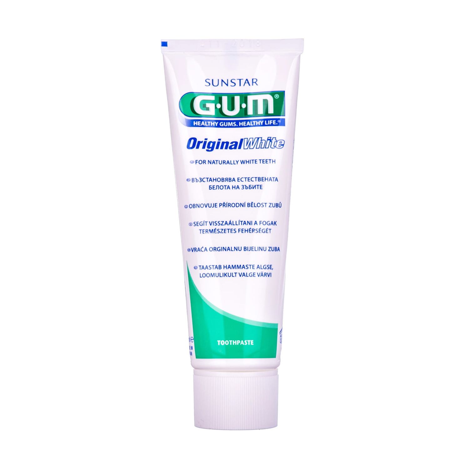 Зубная паста GUM Original White Toothpaste, 75 мл - купить на EVA.UA ...