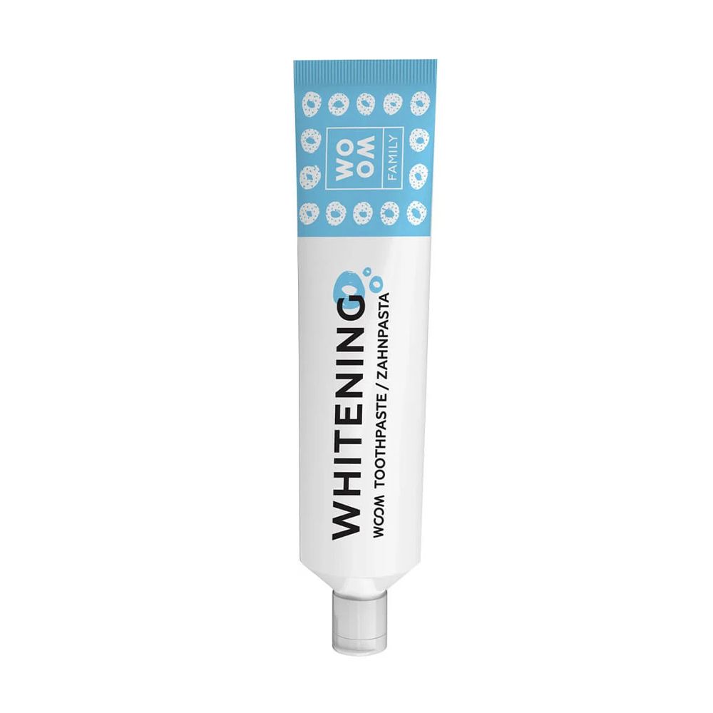 Отбеливающая зубная паста Woom Family Whitening Toothpaste, 75 мл ...