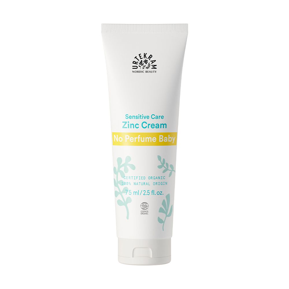 Органический детский крем для тела Urtekram Sensitive Care Zinc Cream с ...