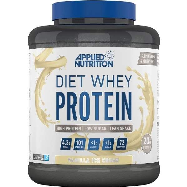 Протеин Applied Nutrition Diet Whey 1800 g /72 servings/ Vanilla ...