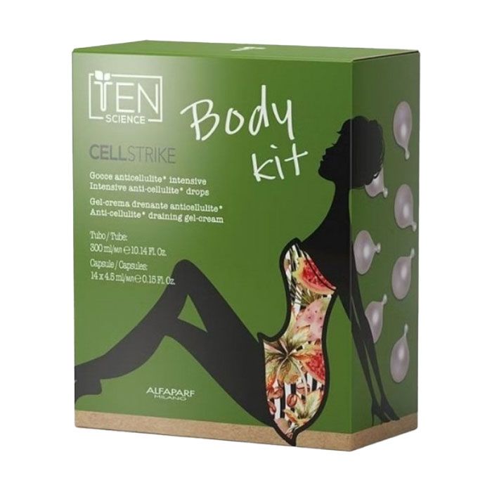 Набор для тела Ten Science Cell Strike Body Kit (гель-крем, 300 мл ...