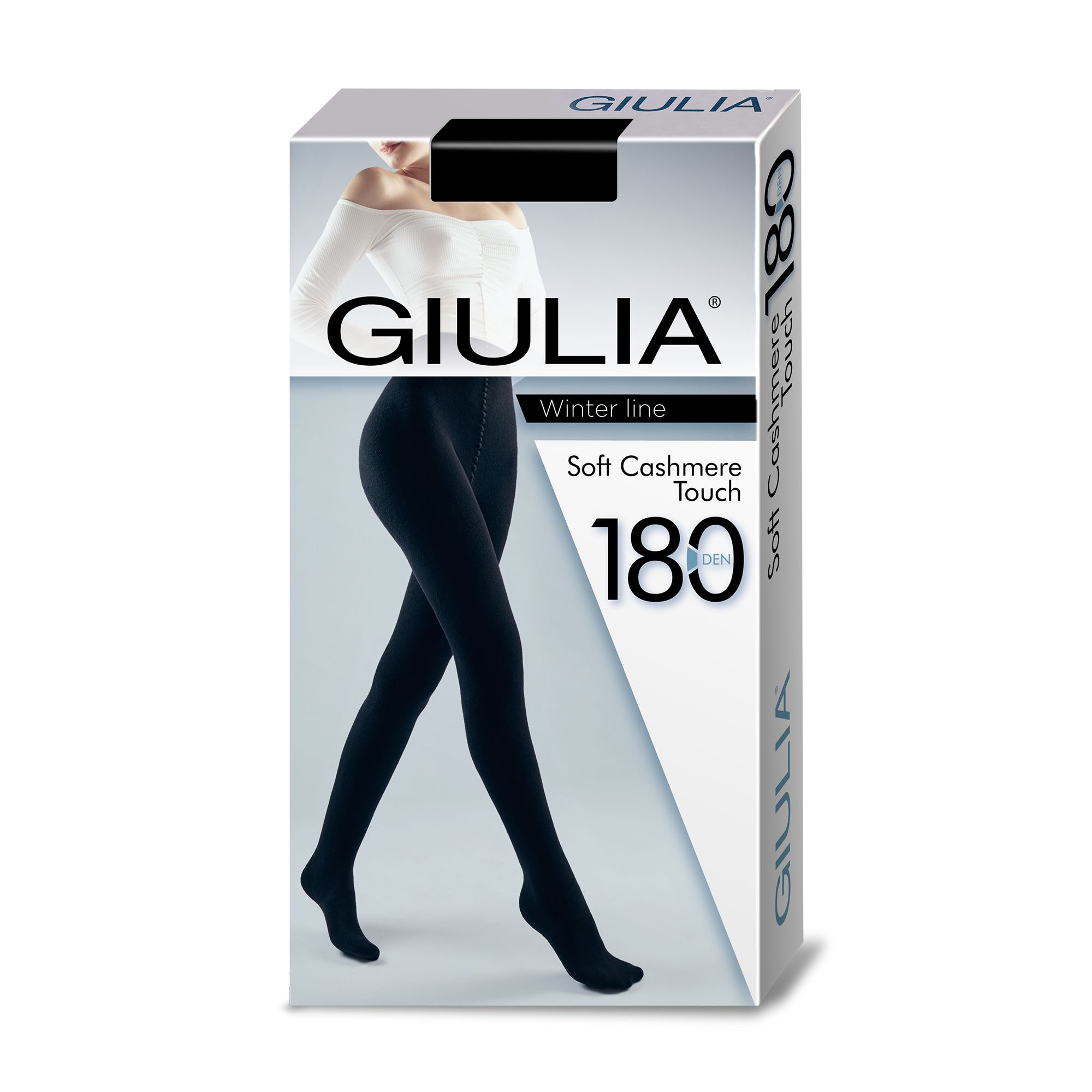 Колготки женские Giulia Soft Cashmere Touch теплые, 180 DEN - купить на ...
