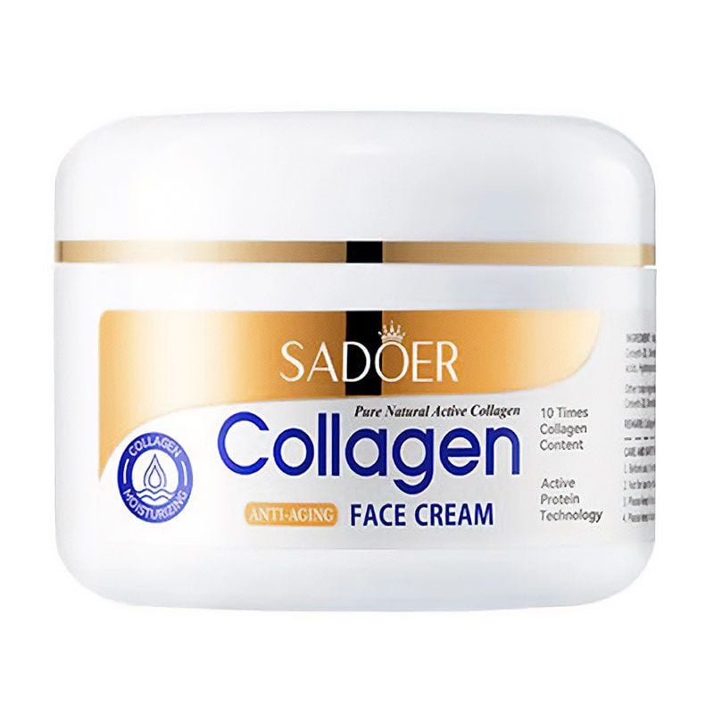 Крем для обличчя Sadoer Collagen Anti-Aging Face Cream з колагеном, 100 ...