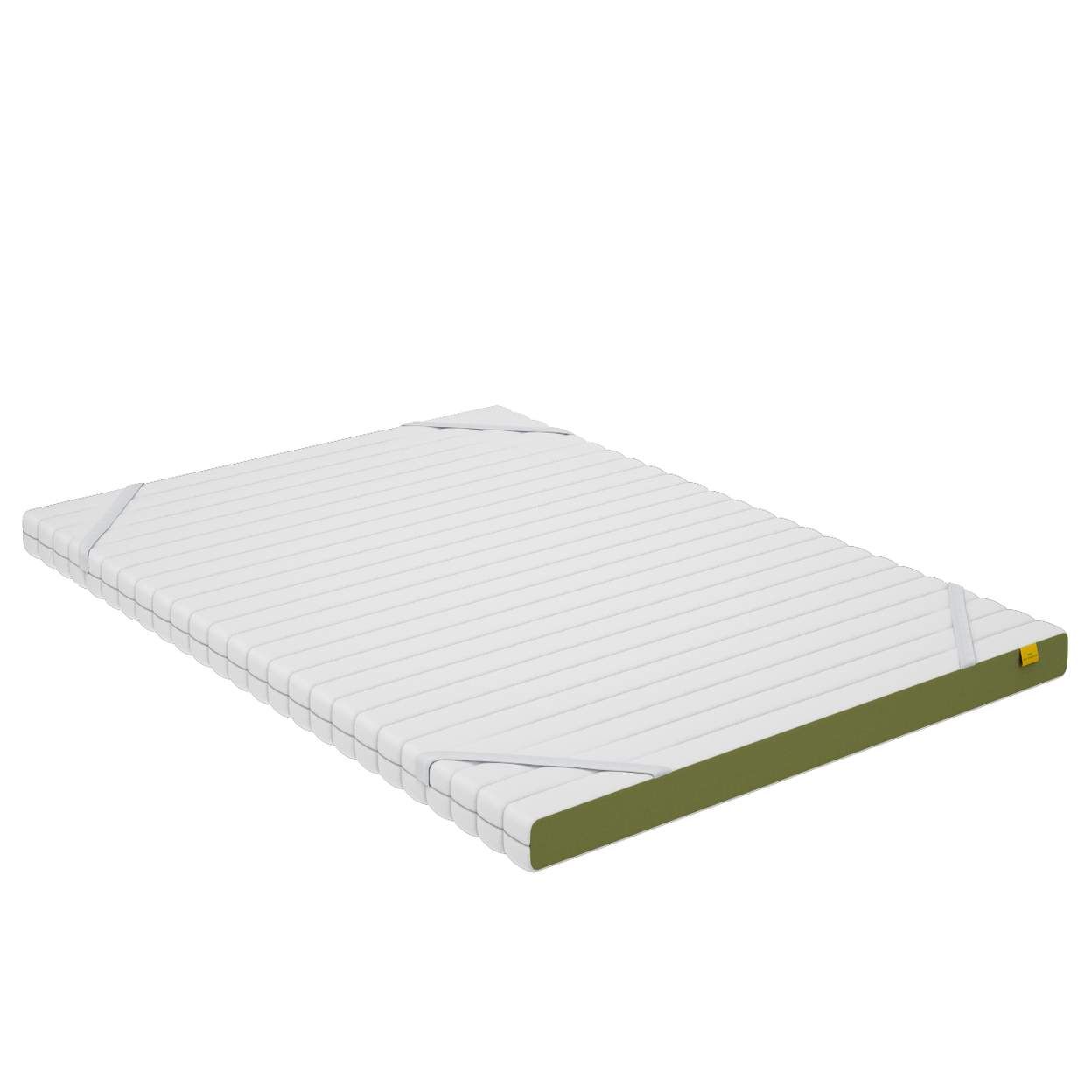 Тонкий матрац-топпер помірно жорсткий 120х180 см Ananasko TOP3 (921726 ...