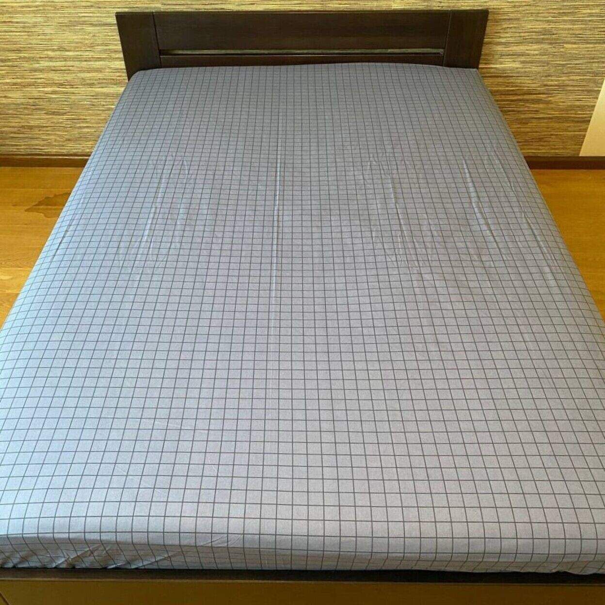 Простынь на резинке 160х200 Бязь серая Бязь Голд Ananasko PR276 (944716 ...