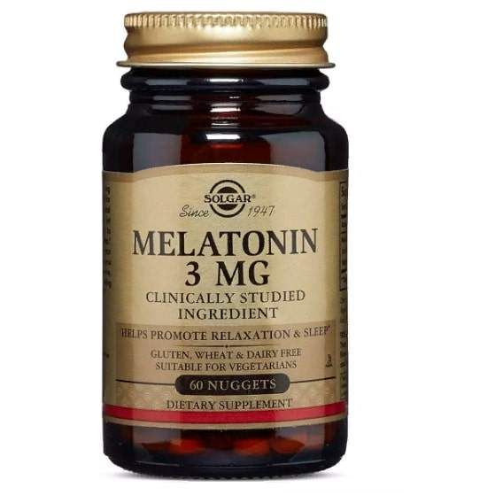 Мелатонин для сна Solgar Melatonin 3 mg 60 Nuggets SOL-01934 (946041 ...