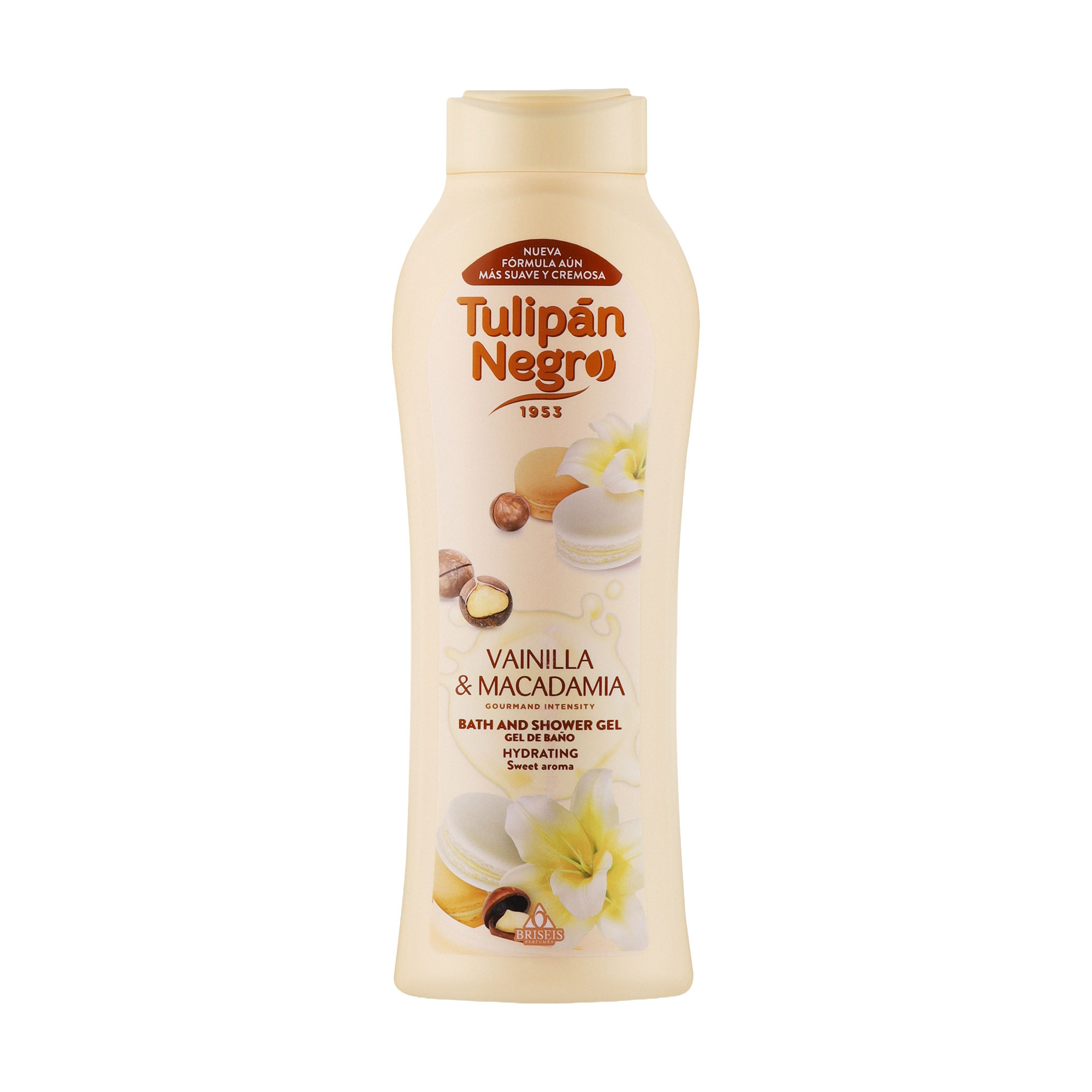 Тетяна Гель для душа Tulipan Negro Bath And Shower Gel Ваниль и макадамия, 650 мл photo