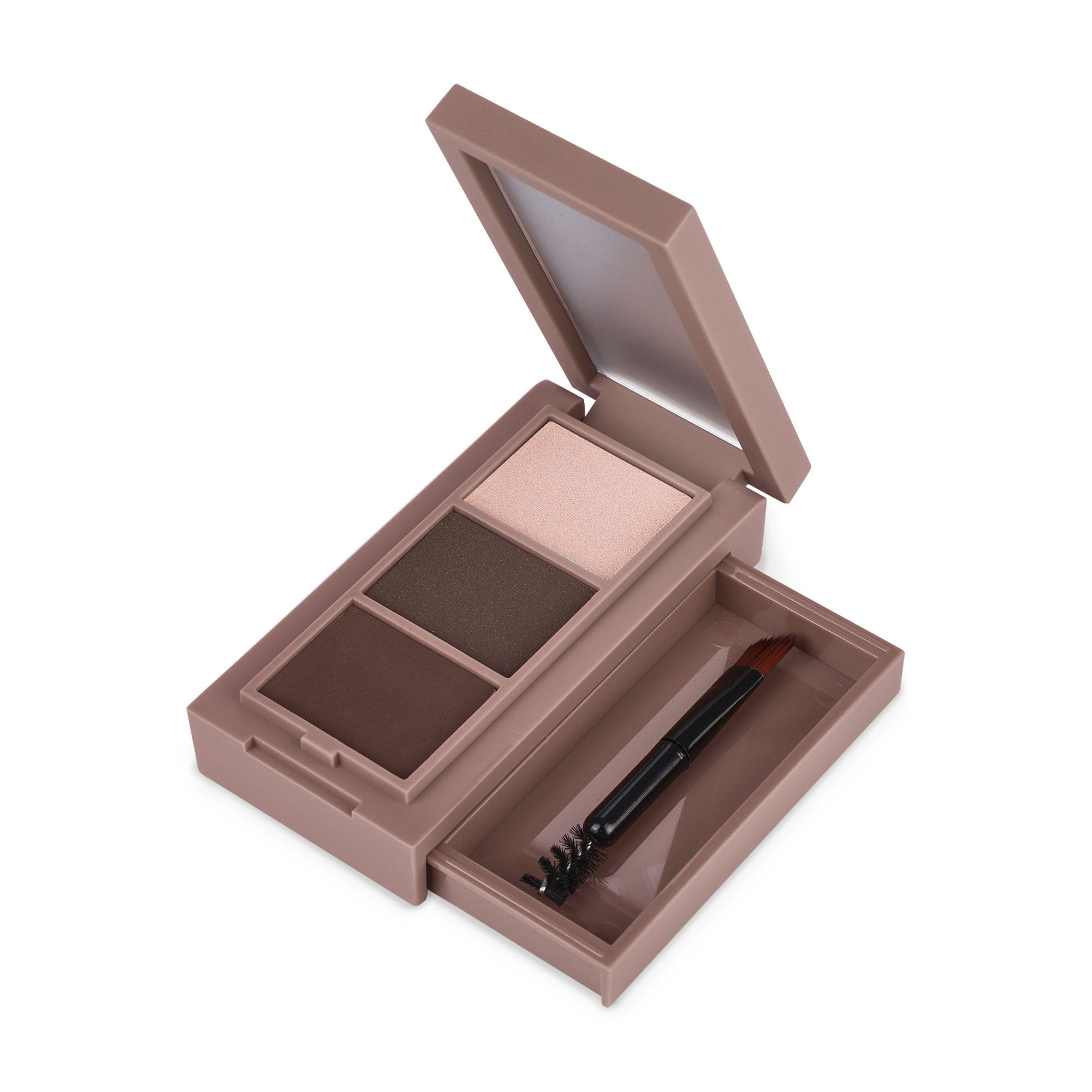 Вікторія Палетка теней для бровей GlamBee Ombre Brows, 2.4 г photo