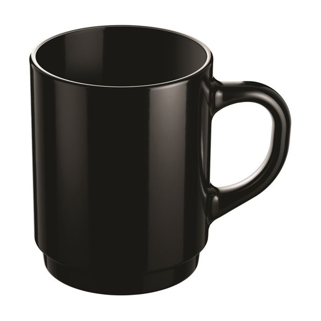 Світлана Чашка Luminarc Empilable Black, 250 мл (V9400) photo