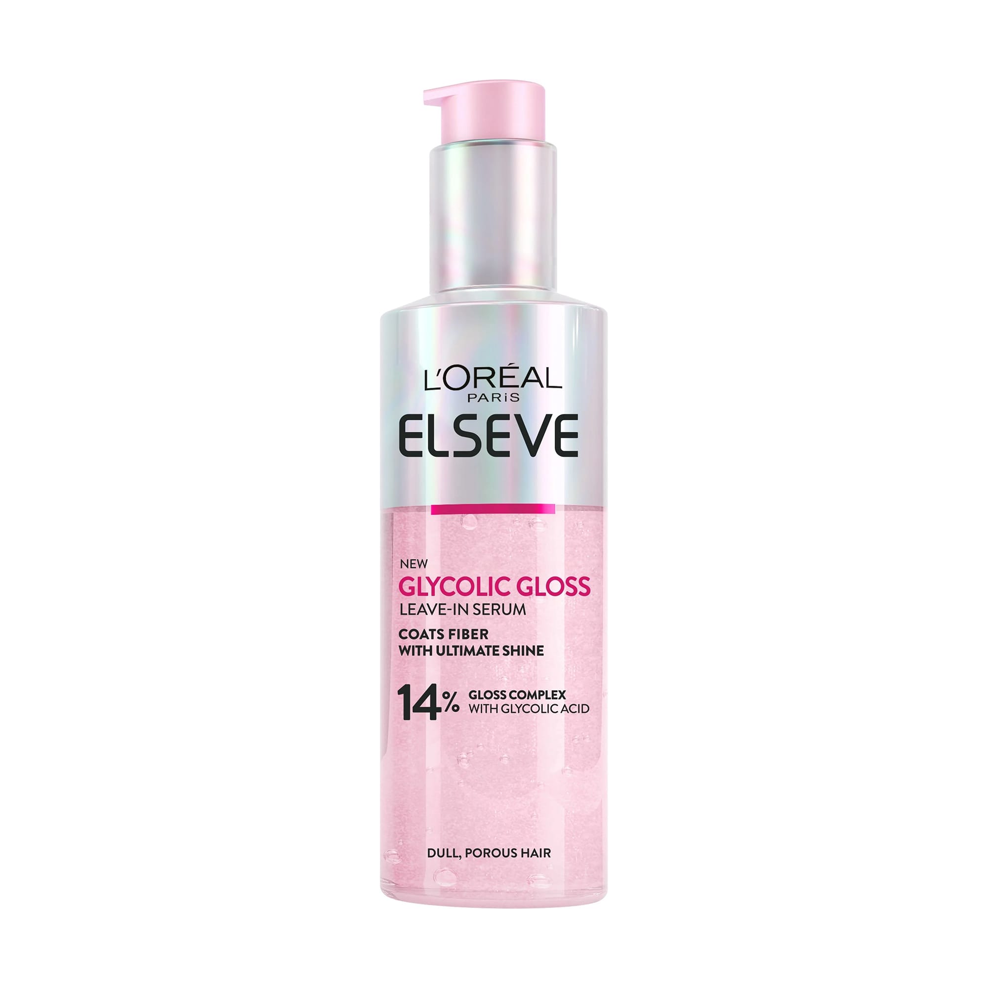 Несмываемая сыворотка L'Oreal Paris Elseve Glycolic Gloss для придания блеска и смягчения волос