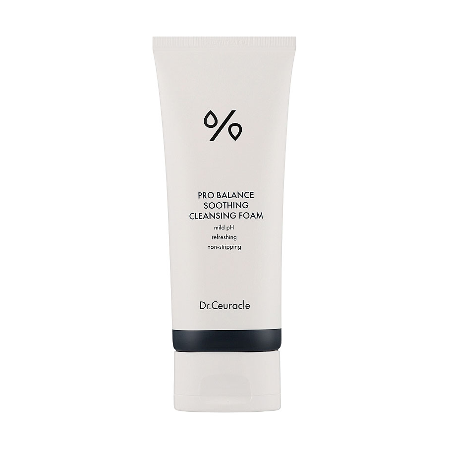 Єва К. Пенка для умывания Dr.Ceuracle Pro Balance Soothing Cleansing Foam с пробиотиками, 150 мл photo