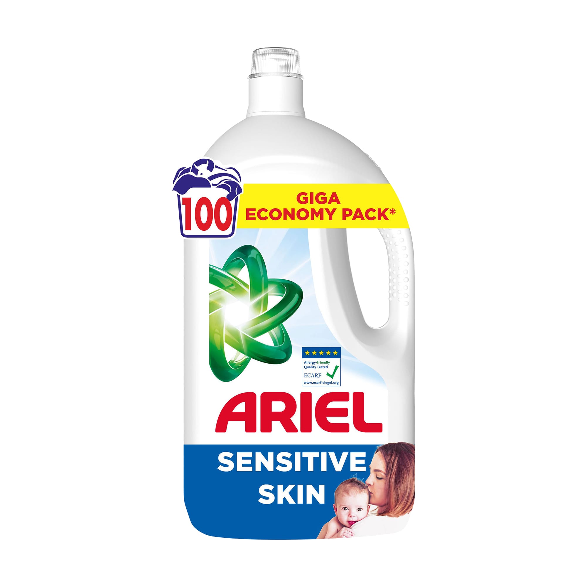 Тетяна Гель для стирки Ariel Для чувствительной кожи, 100 стирок, 4.5 л photo