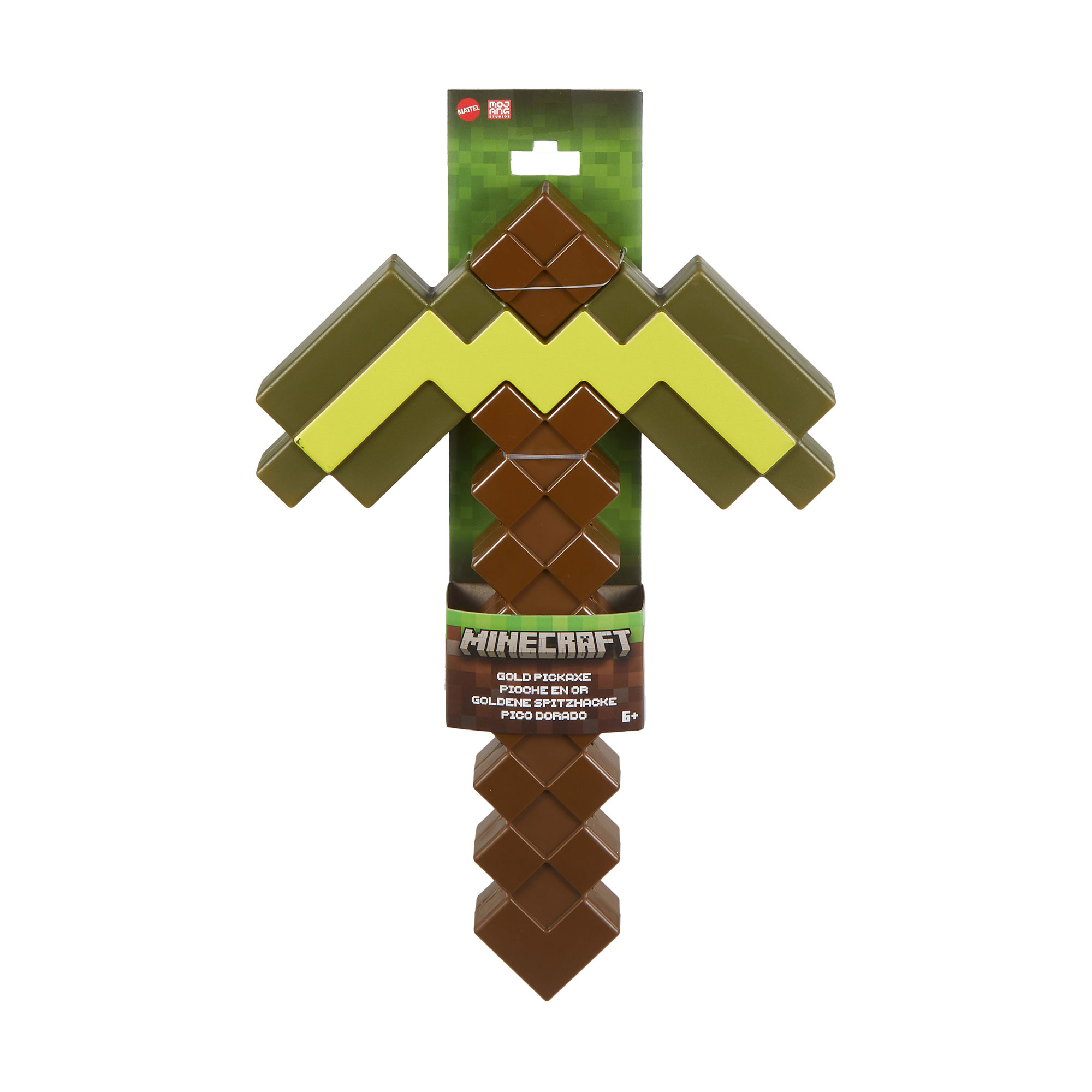 Ольга Детская игрушка Mattel Games Minecraft Золотое кайло, 21 см, от 6 лет (JCV18) photo